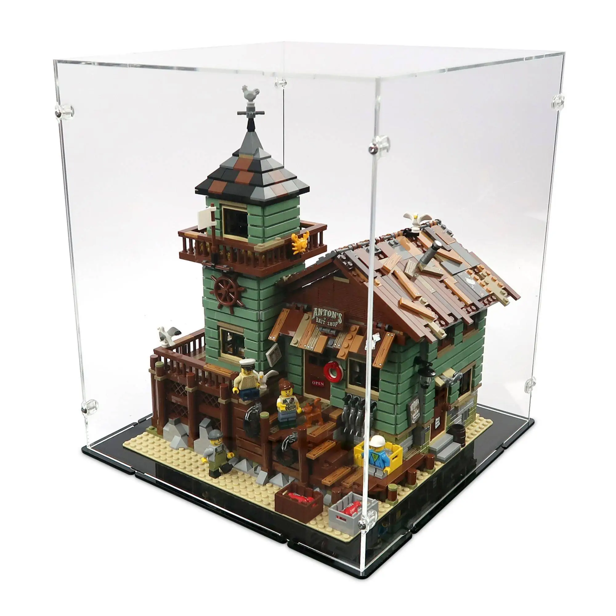 Acrylic Display Case for LEGO Old Fishing Store