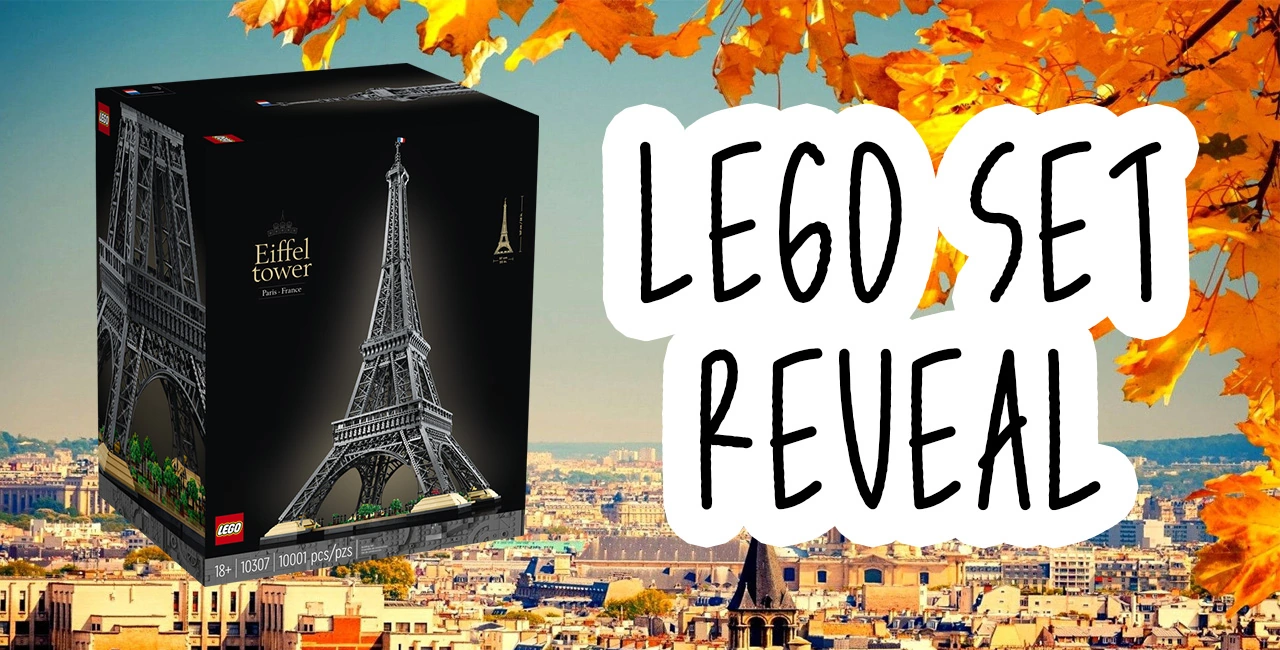 LEGO ICONS Eiffel Tower Revealed on LEGO Website