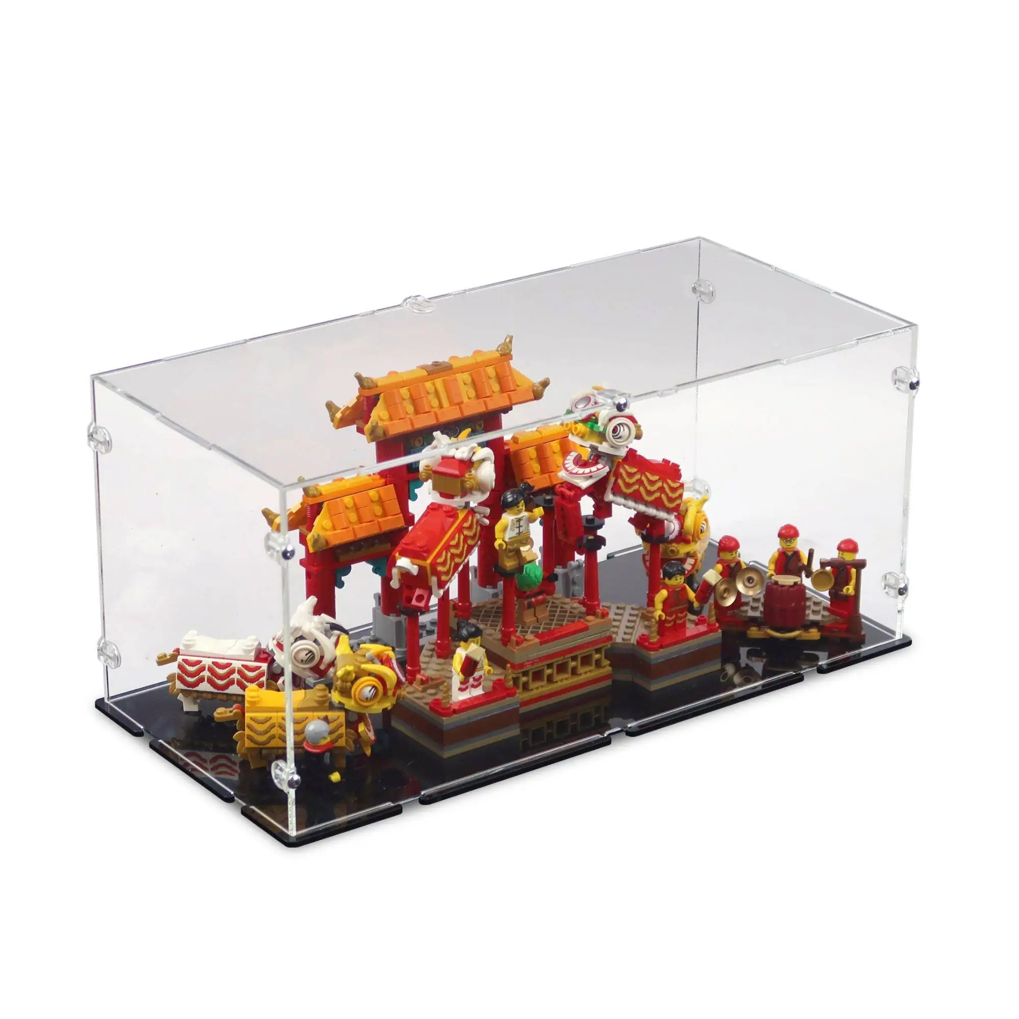 Display Case for LEGO New Year Lion Dance |