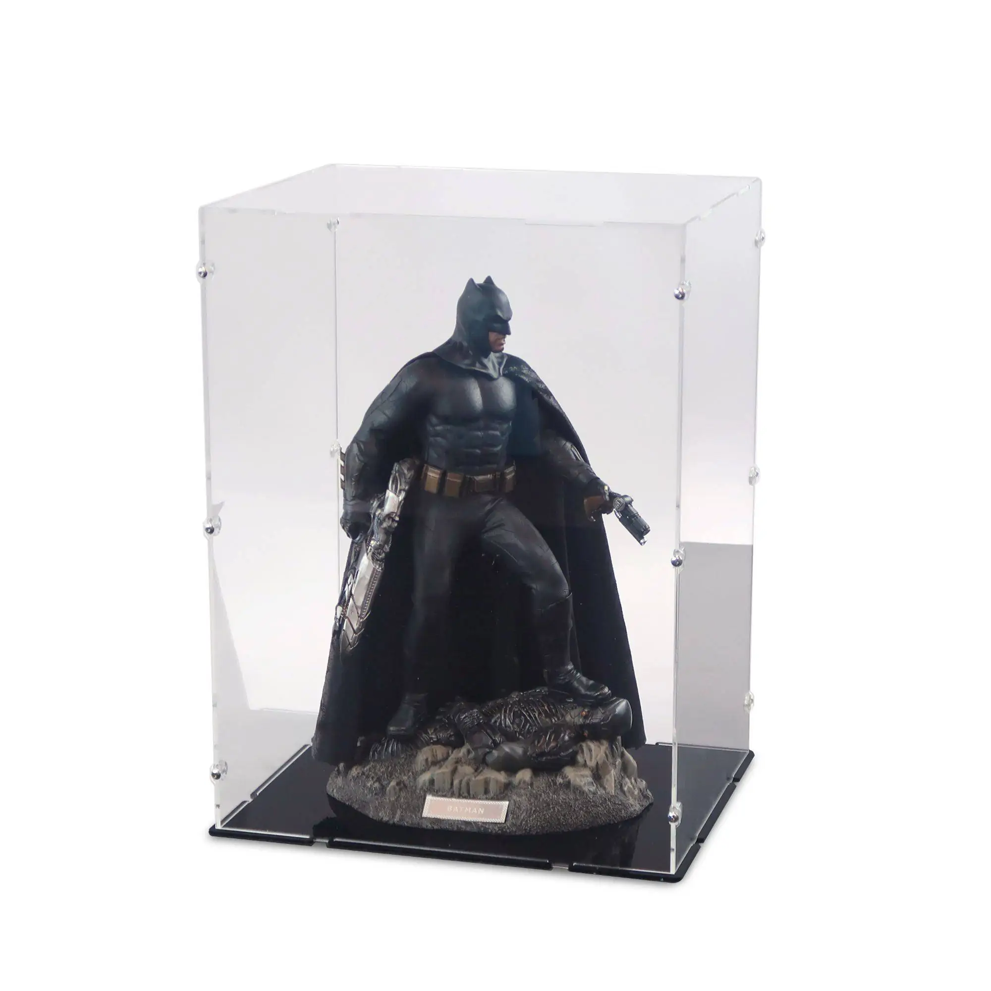 1/6 Hot Toys Display Cases :: 1/6 Scale Batman Justice League Display Case  for Hot Toys Deluxe Version