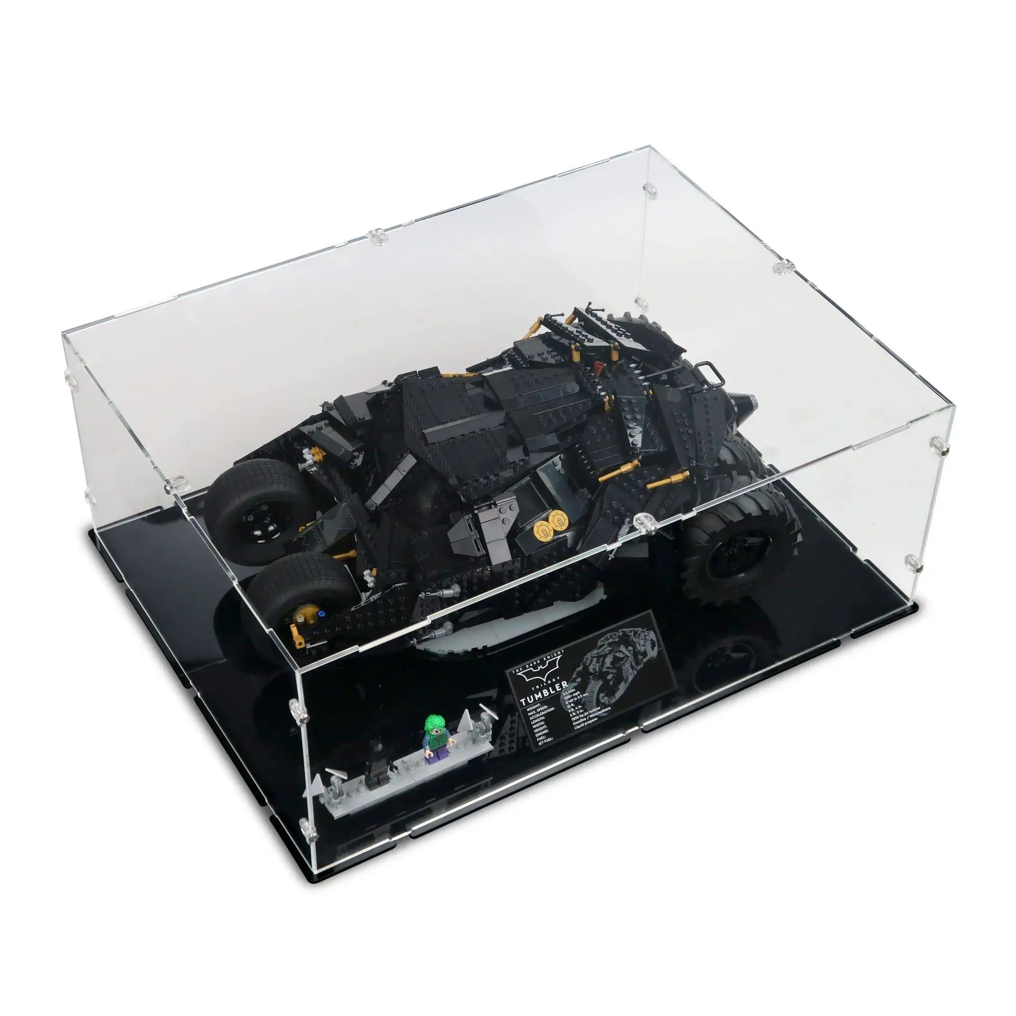 Acrylic Display Case for LEGO Batmobile Tumbler | iDisplayit