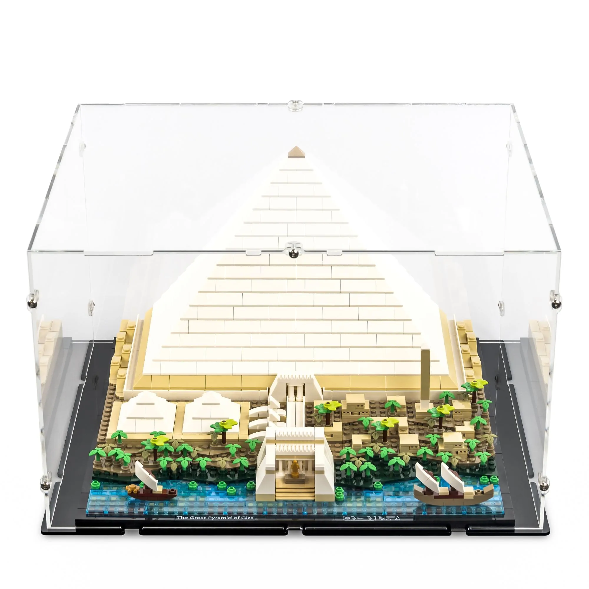 Acrylic Display Case for LEGO Great Pyramid of Giza Egypt
