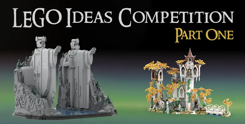 Our Favourite LEGO IDEAS Lord of the Rings Challenge Entries