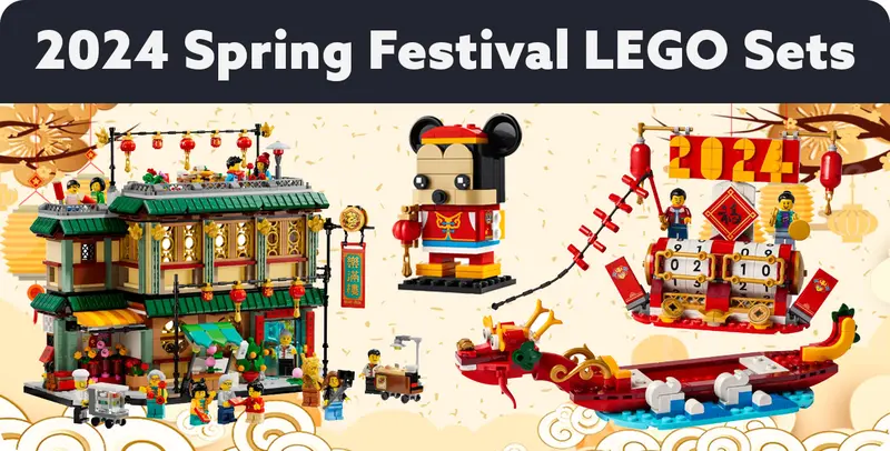 Three More Spring Festival LEGO Sets Revealed