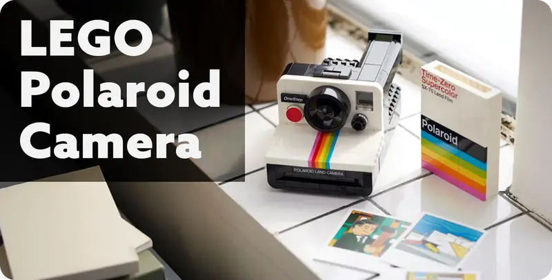 Polaroid OneStep SX-70 Camera, LEGO, 21345